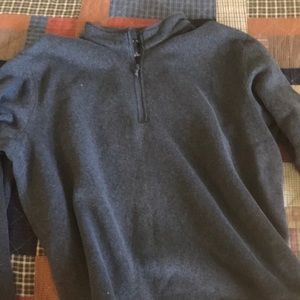 Cabella’s Men’s Grey 1/4 Zip Long Sleeve Pullover 3XL